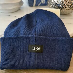 NWT UGG Navy Cuff Beanie